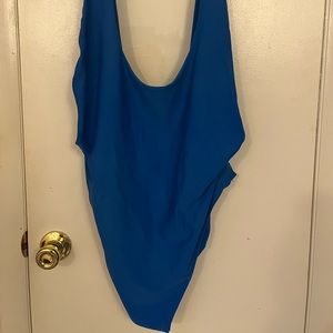 Scoop neck and back Brazilian cut aerie one piece